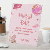 ナルスビルバチェロレッテミモサバーテーブルサイン 台座サイン (インサイチュ)