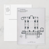 ナルテックスの方向を示す計画 ポストカード (正面/裏面)