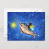 ナルハつるールの星フレンドリーたち ポストカード (正面/裏面)