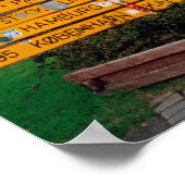 ナルビック看板 ポスター (角)