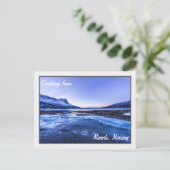 ナルビ凍っていク海岸のストリーム ポストカード (スタンド正面)