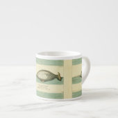 ナルファルアンティークホエールウォーター色科学アート エスプレッソカップ (正面右)