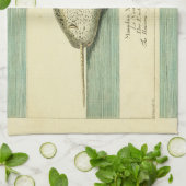 ナルファルアンティークホエールウォーター色科学アート キッチンタオル (折り畳み)