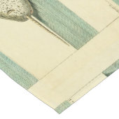 ナルファルアンティークホエールウォーター色科学アート ショートテーブルランナー (コーナー)