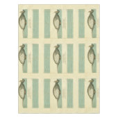 ナルファルアンティークホエールウォーター色科学アート テーブルクロス (正面)