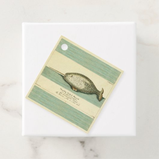 ナルファルアンティークホエールウォーター色科学アート フェイバータグ (インサイチュ)