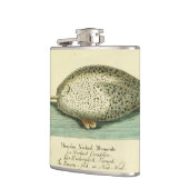 ナルファルアンティークホエールウォーター色科学アート フラスク (左)