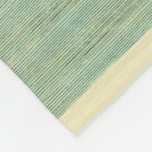 ナルファルアンティークホエールウォーター色科学アート フリースブランケット (角)