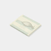 ナルファルアンティークホエールウォーター色科学アート ポストイット (アングル)