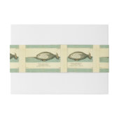 ナルファルアンティークホエールウォーター色科学アート 招待状ベリーバンド (裏面例)