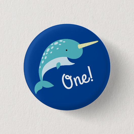 ナルファルズ海キッズバースデーパーティー 缶バッジ (正面)