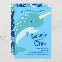 ナルファルズ海1st誕生日招待状
