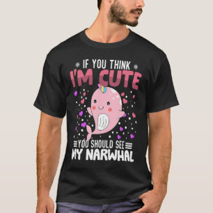 ナルファルハートバレンタインデー動物のための女性キ Tシャツ