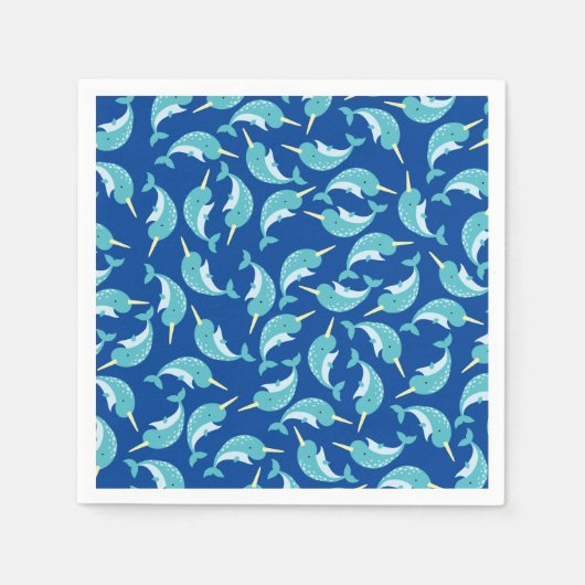 ナルファル誕生日パーティー スタンダードカクテルナプキン (正面)