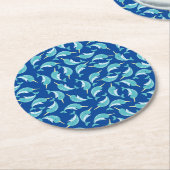 ナルファル誕生日パーティー ラウンドペーパーコースター (アングル)