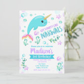 ナルファル誕生日招待状マジカルパーティー 招待状 (スタンド正面)