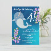 ナルファル誕生日招待状 招待状 (スタンド正面)