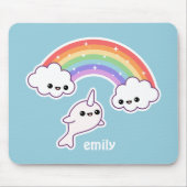 ナルファ飛んでいるル マウスパッド (正面)