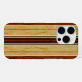 ナルホウコアウフェイクッドサーフボードアクア Case-Mate iPhoneケース (裏面 (横))