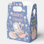 ナルホールマーメイドユニコーンドラゴンファンタジーパーティー フェイバーボックス (オープン)