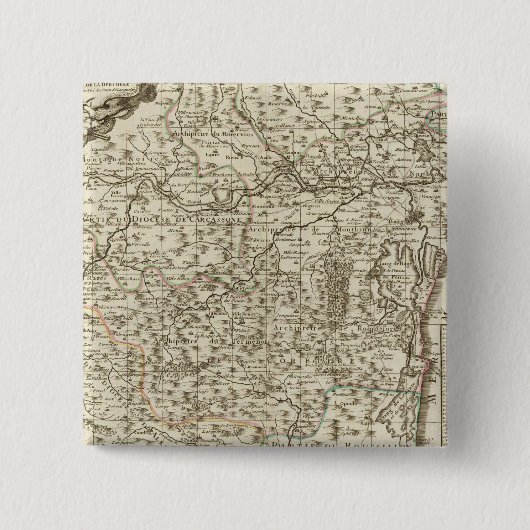 ナルボンヌフランス2 缶バッジ (正面)