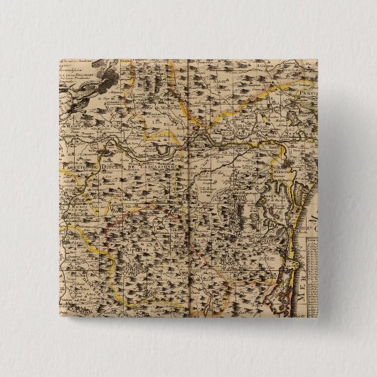 ナルボンヌフランス 缶バッジ (正面)