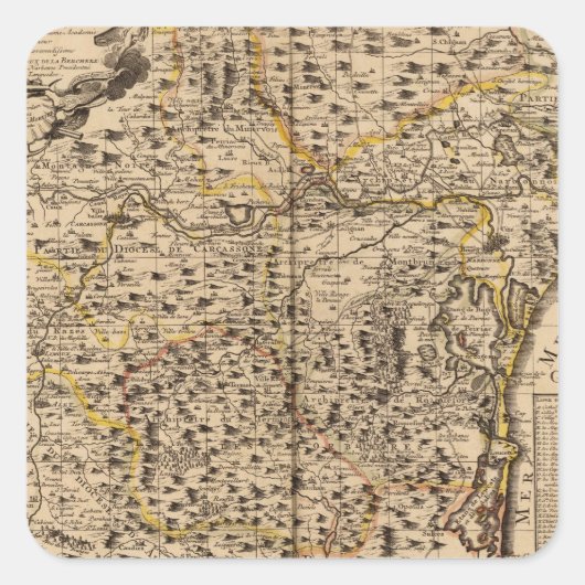 ナルボンフランス スクエアシール (正面)