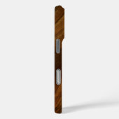 ナルムアコアウフェイクッドサーフボードブラック Case-Mate iPhoneケース (裏面 / 右)
