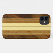ナルムアコアフェイクウッドサーフボード Case-Mate iPhoneケース (裏面(横))