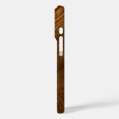 ナルムアコーウフェイクウッドサーフボードホワイト Case-Mate iPhoneケース (裏面 / 左)