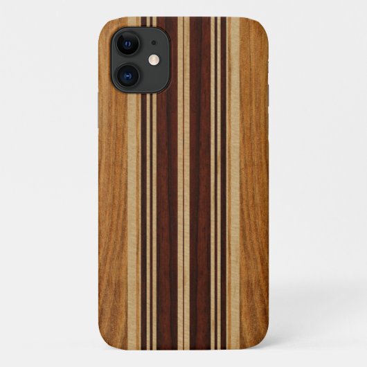 ナルルアコアウフェイクッドサーフボード Case-Mate iPhoneケース (裏面)