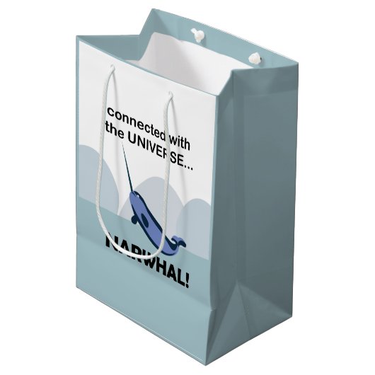 ナルワル宇宙に関連したナルワル ミディアムペーパーバッグ (正面アングル)