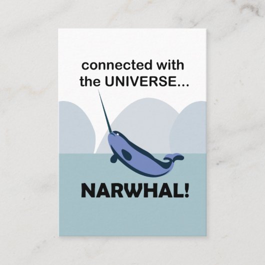 ナルワル宇宙に関連したナルワル 名刺 (正面)