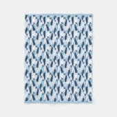 ナルワーフウェイズアロバープリント フリースブランケット (正面)