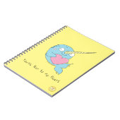 ナルワールのかわいい子供向けアニメ ノートブック (左側)