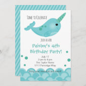 ナルワールパーティーの招待状 招待状 (正面/裏面)