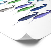 ナルワールポスタ航海のー海ビーチウォールアートデコール ポスター (角)