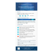ナレッジカード、医師用MdDS情報 ラックカード (裏面)