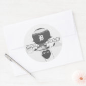 ナレッジサークルのシール ラウンドシール (封筒)