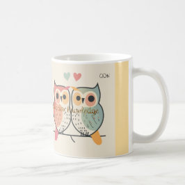 ナレッジフクロウクラシックムグ コーヒーマグカップ