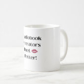 ナレーターのデュエットより良いマグカップ コーヒーマグカップ (正面右)