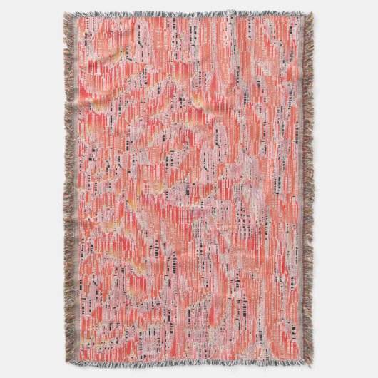 ナローサーモン及びモザイク効果 スローブランケット (正面縦)