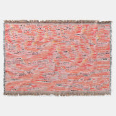 ナローサーモン及びモザイク効果 スローブランケット (正面)