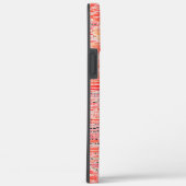 ナローサーモン及びモザイク効果 Case-Mate iPhoneケース (裏面 / 右)