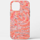 ナローサーモン及びモザイク効果 Case-Mate iPhoneケース (裏面)