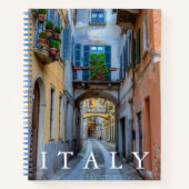 ナローシティ通り（イタリア） ノートブック (正面)