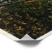 ナローズでのボートの眺め ポスター (角)