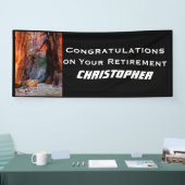 ナローズ·ジオン·ユタ·ジャンボを引退 横断幕 (トレードショー)