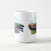 ナローボーツイギリスのコーヒーマグ コーヒーマグカップ (中央)