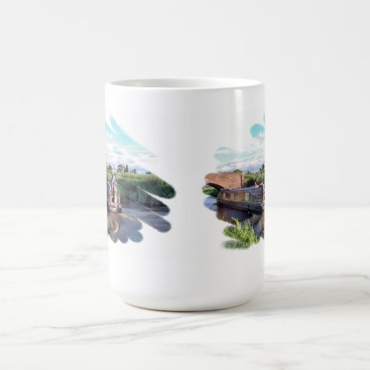 ナローボーツイギリスのコーヒーマグ コーヒーマグカップ (中央)